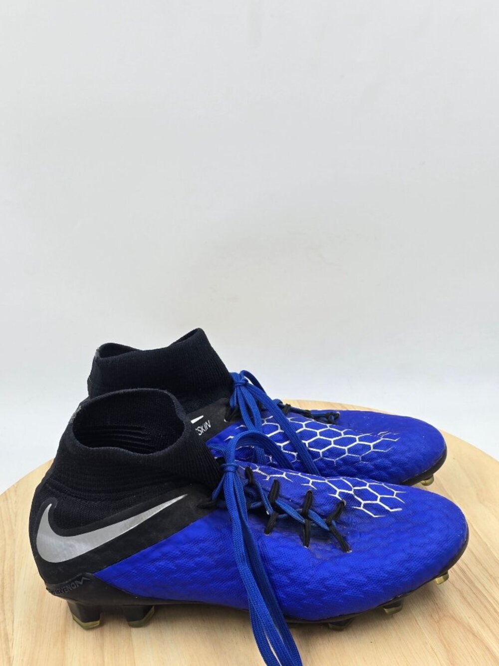 Nike Hypervenom 3 PRO DF FG Soccer Cleats Racer Blue AJ3802-400 Men's Size 5